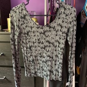 Elephant Long Sleeve Shirt